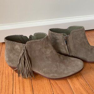Sam Edelman Fringed Ankle Boot Size 8.5-